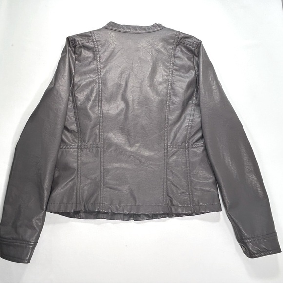 J2 Vegan Leather Jacket Size Large Women's - Picture 6 of 13